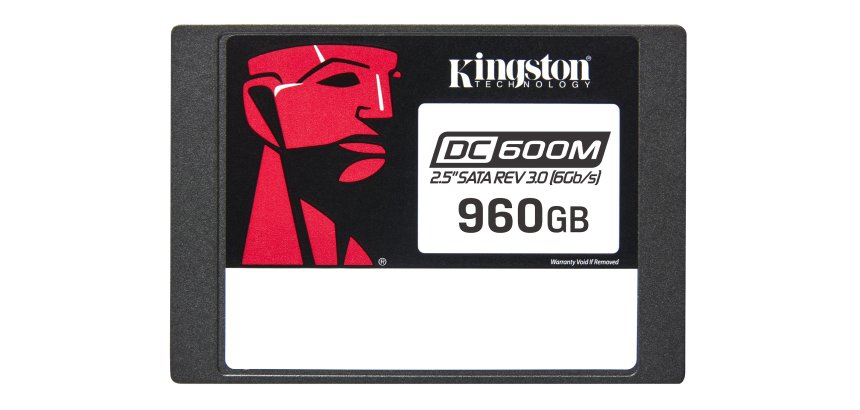 Kingston Technology SSD SATA Enterprise DC600M (usage mixte) 2,5” de 960 Go