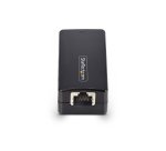 StarTech.com Séparateur de Réseau Gigabit à 1 Port, Coupleur Ethernet RJ45 Compact en Ligne avec Isolation Galvanique 4kV, IP40, Isolateur de Réseau, Montable sur Rail DIN, Conforme TAA
