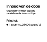 HP Originele 37X high-capacity zwarte LaserJet tonercartridge