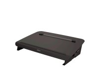 Porte-documents fellowes hana lt 5 niveaux reglage plateau  coulissant espace rangement   et chargement integre noir