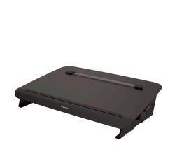 Porte-documents fellowes hana lt 5 niveaux reglage plateau  coulissant espace rangement   et chargement integre noir