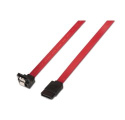 AISENS A130-0156 cable de SATA 0,5 m SATA 7-pin Negro, Rojo
