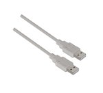 AISENS A101-0021 cable USB USB 2.0 1 m USB A Beige