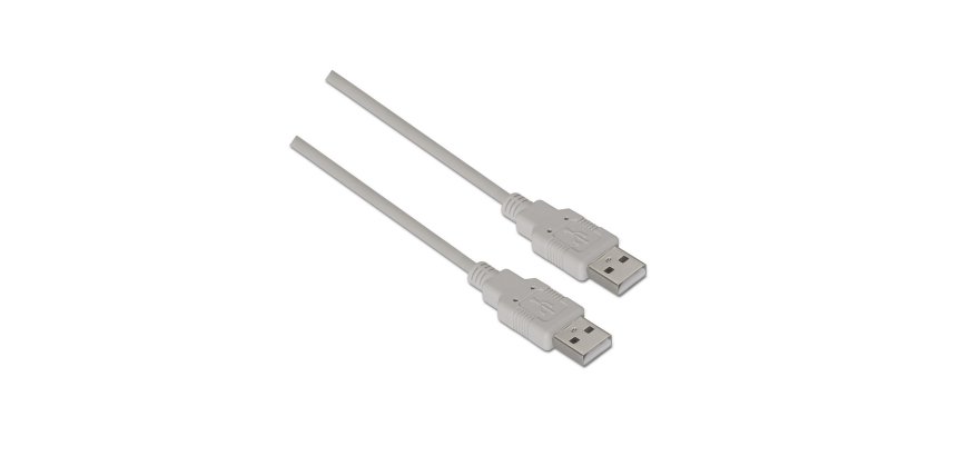 AISENS A101-0021 cable USB USB 2.0 1 m USB A Beige