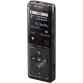 Sony ICD-UX570 Memoria interna e scheda di memoria Nero
