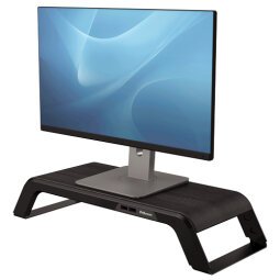 Support moniteur HANA, hauteur réglable jusqu'à 15cm, supporte jusqu'à 18kg, 8060501