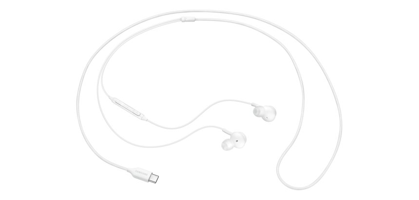 Auriculares con cable intrauditivos Samsung EO-IC100  USB Tipo C Blanco