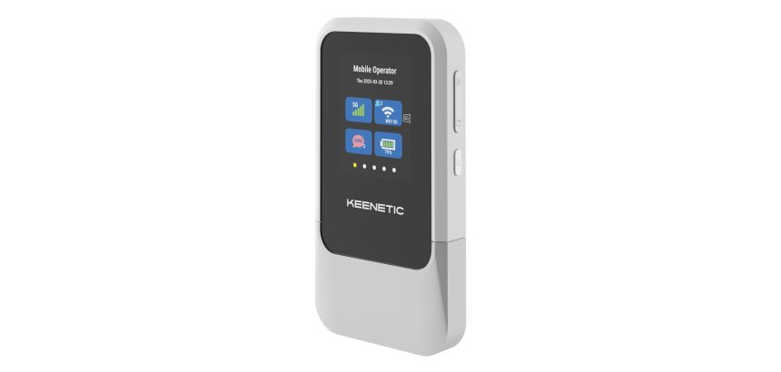 Keenetic Roamer 5G (KN-5210) Point d'accès mobile 5G avec Wi-Fi 6
