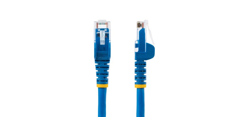 StarTech.com 50cm CAT6 Ethernet Cable - LSZH (Low Smoke Zero Halogen) - 10 Gigabit 250Mhz 100W PoE RJ45 10GbE UTP Network Patch Cord Snagless with Strain Relief - Blue, CAT 6, ETL Verified, 24AWG