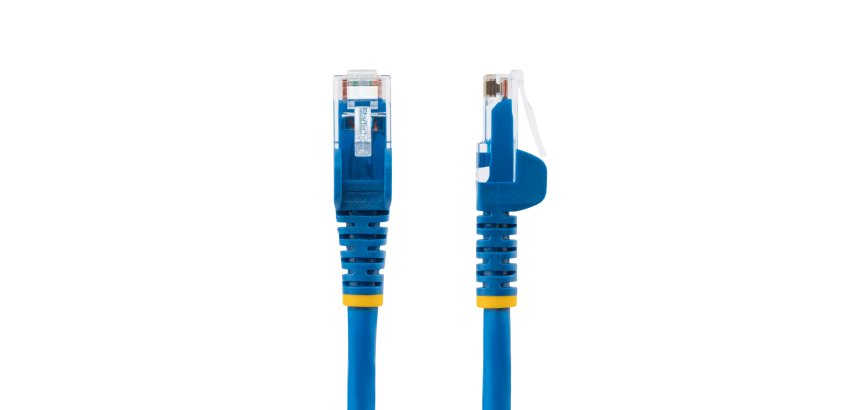StarTech.com 50cm CAT6 Ethernet Cable - LSZH (Low Smoke Zero Halogen) - 10 Gigabit 250Mhz 100W PoE RJ45 10GbE UTP Network Patch Cord Snagless with Strain Relief - Blue, CAT 6, ETL Verified, 24AWG