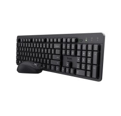 Trust Ody II clavier Souris incluse Bureau RF sans fil AZERTY Français Noir