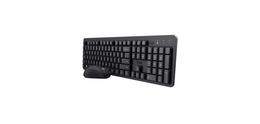 Trust Ody II clavier Souris incluse Bureau RF sans fil AZERTY Français Noir