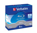 Verbatim 43715 disco vergine Blu-Ray BD-R 25 GB 5 pz