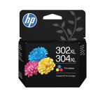 HP 302XL/304XL Tri-color Original Ink Cartridge