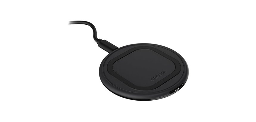 OtterBox Wireless Charging Pad 10W + EU Wall Charger 18W + USB A-Micro USB Cable, black