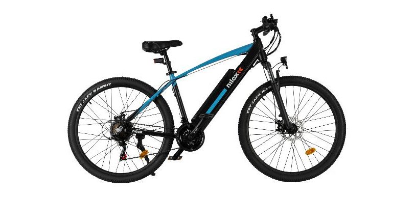 Nilox X6 SE Black, Blue Aluminium One Size 69.8 cm (27.5") 24 kg