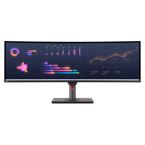 Pantalla monitor para PC 124,5 cm 49" Lenovo ThinkVision P49w-30 LED display 5120 x 1440 Pixeles DQHD Negro