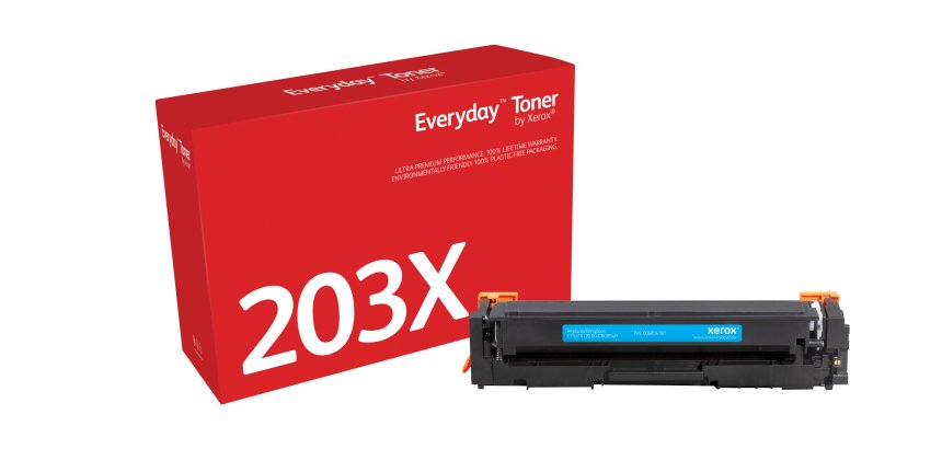 Toner Everyday™ Cyan de Xerox compatible avec HP 203X (CF541X), Grande capacité