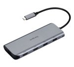 Targus DOCK427GL laptop dock & poortreplicator Bedraad USB 3.2 Gen 2 (3.1 Gen 2) Type-C Grijs