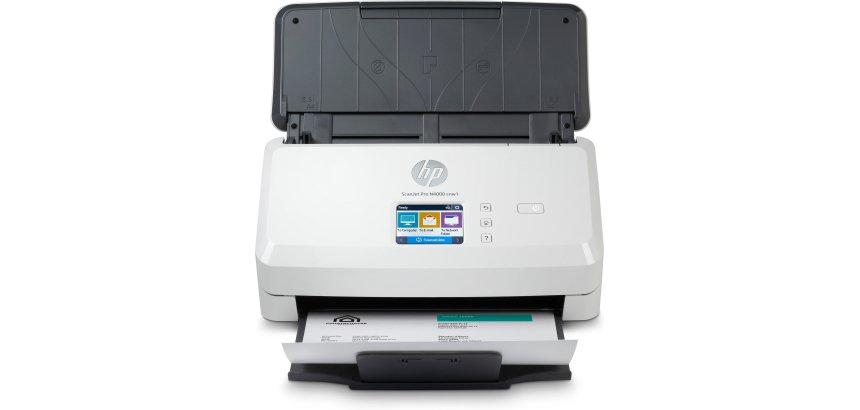 HP Scanjet Pro N4000 snw1 Sheet-feed Scanner Sheet-fed scanner 600 x 600 DPI A4 Black, White