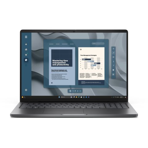 DELL Pro PC16255 AMD Ryzen™ 5 220 Ordinateur portable 40,6 cm (16") Full HD+ 16 Go DDR5-SDRAM 512 Go SSD Wi-Fi 6E (802.11ax) Windows 11 Pro Français Noir