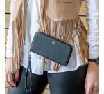 Celly VENEREBK mobile phone case 16.5 cm (6.5") Wallet case Black