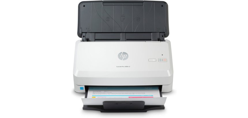 HP Scanjet Pro 2000 s2 Sheet-feed Scanner Alimentation feuille à feuille de scanner 600 x 600 DPI A4 Noir, Blanc