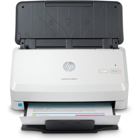 HP Scanjet Pro 2000 s2 Sheet-feed Scanner Paginascanner 600 x 600 DPI A4 Zwart, Wit