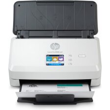 HP Scanjet Pro N4000 snw1 Sheet-feed Scanner Alimentation papier de scanner 600 x 600 DPI A4 Noir, Blanc