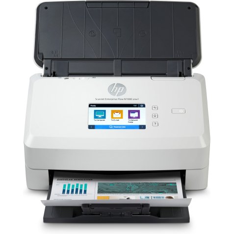 HP Scanjet Enterprise Flow N7000 Escáner alimentado con hojas 600 x 600 DPI A4 Blanco