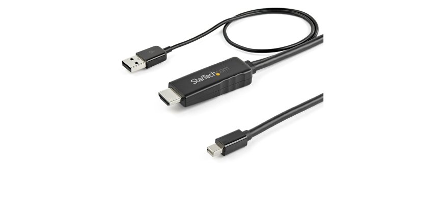 StarTech.com Câble HDMI vers Mini DisplayPort - 2 m - 4k 30 Hz - Adaptateur HDMI à mDP