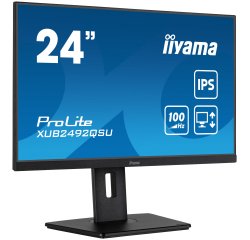 iiyama ProLite XUB2492QSU-B1 écran plat de PC 60,5 cm (23.8") 2560 x 1440 pixels Quad HD LED Noir