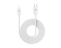 Celly USBLIGHTTYPECWH cable de teléfono móvil Blanco 1 m USB C Lightning