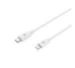 Celly USBLIGHTTYPECWH cable de teléfono móvil Blanco 1 m USB C Lightning