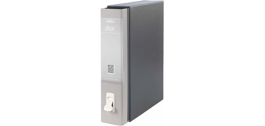 Esselte Dox 2 ring binder A4 Grey