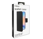 Celly WALLY mobile phone case 17 cm (6.7") Wallet case Black