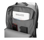 Mochila para portátil 17,3" Lenovo 43,9 cm Carbón vegetal, Gris