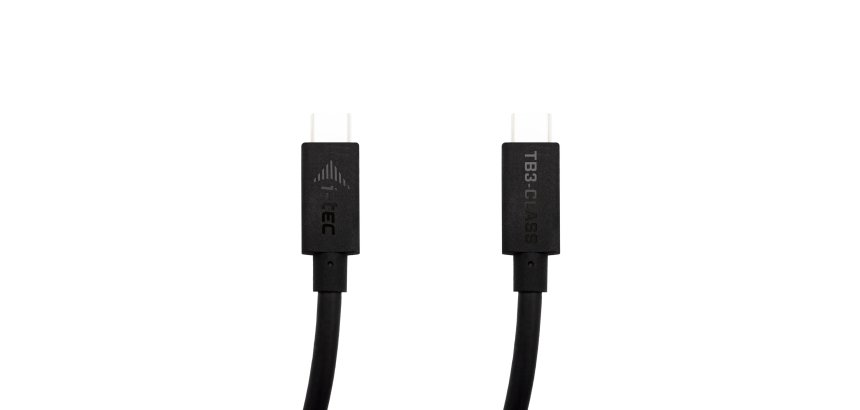 i-tec Thunderbolt 3 – Class Cable, 40 Gbps, 100W Power Delivery, USB-C Compatible, 150cm