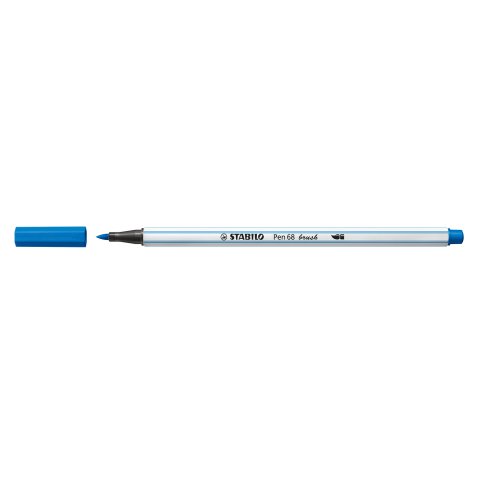 STABILO Pen 68 brush felt pen Blue 1 pc(s)