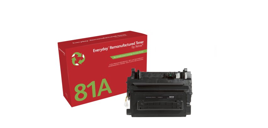 Toner rigenerato EverydayTM di Xerox Mono compatibile con HP 81A (CF281A), Capacità standard