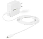 Chargeur universel mural USB C 60W PD StarTech.com pour ordinateur portable Dell XPS/Lenovo X1 Carbon/HP EliteBook/MacBook - Câble de 2 m