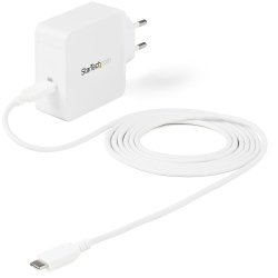 Universal USB C 60W PD wall charger from StarTech.com for Dell XPS/Lenovo X1 Carbon/HP EliteBook/MacBook - 2m cable