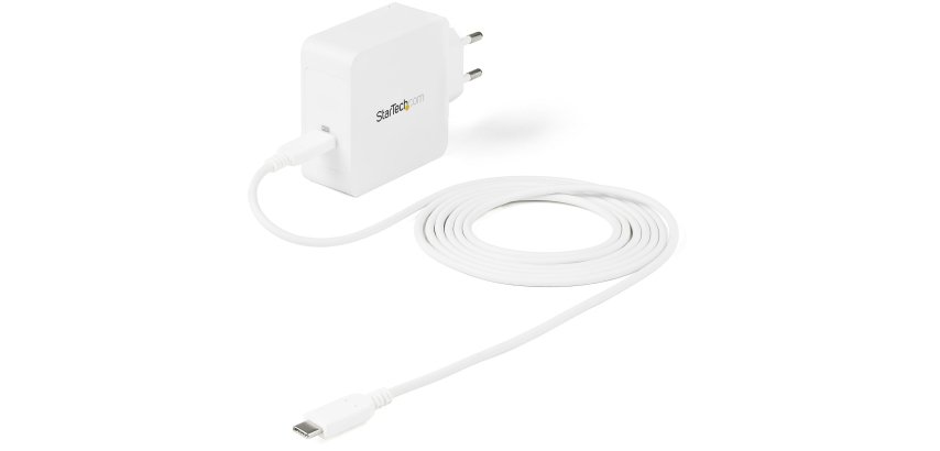 Universaler USB C Wandladegerät 60W PD von StarTech.com für Dell XPS/Lenovo X1 Carbon/HP EliteBook/MacBook - 2 m Kabel