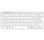 Logitech 920-012968 clavier pour tablette AZERTY Français Bluetooth Blanc
