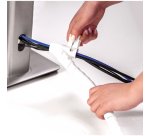 Fellowes CableZip Sol Tube flexible de câble Blanc 1 pièce(s)