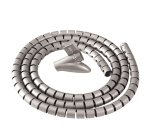 Fellowes CableZip Sol Tube flexible de câble Argent 1 pièce(s)