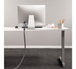 Fellowes CableZip Sol Tube flexible de câble Argent 1 pièce(s)