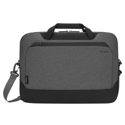 Targus CypressEco Notebooktasche 39,6 cm (15.6 Zoll) Aktenkoffer Schwarz, Grau