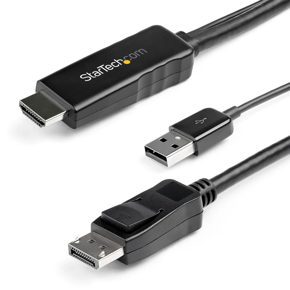 StarTech.com Câble Adaptateur HDMI vers DisplayPort de 2m - 4K