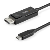 Cable USB-C a DisplayPort 1.2 - Bidireccional, 1 m, DisplayPort, USB Tipo C, Macho, Macho, Derecho